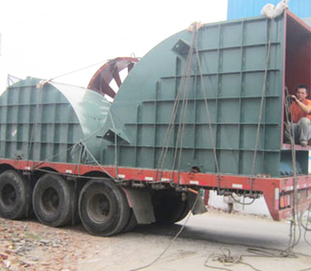 22号风机拆装外运